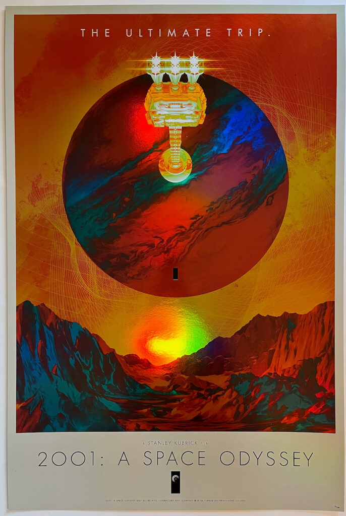 2001: A Space Odyssey Print Poster