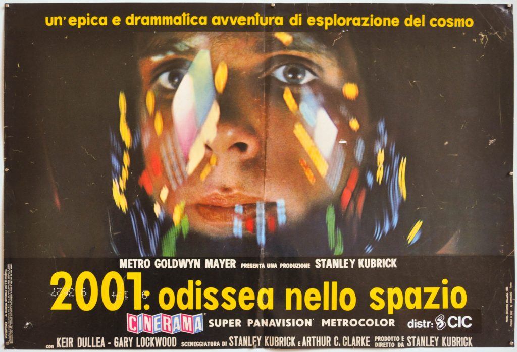 2001: A Space Odyssey Italian Photobusta Poster