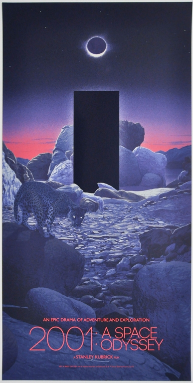 2001: A Space Odyssey Screen Print Poster Mondo