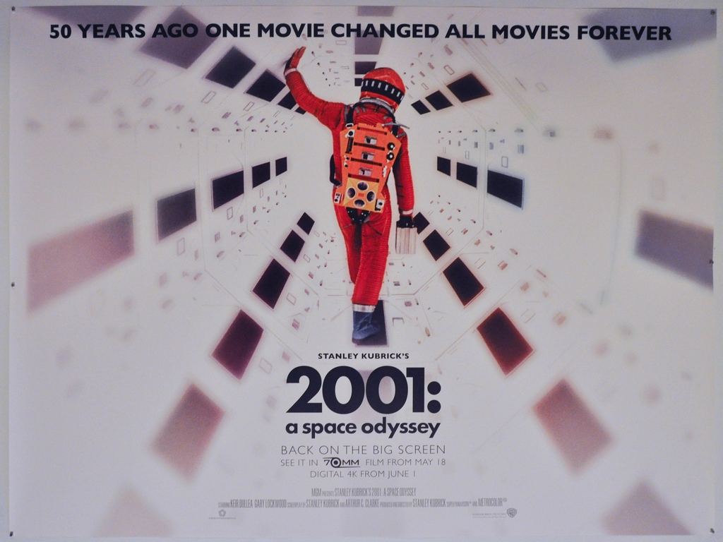 2001: A Space Odyssey UK Quad Poster