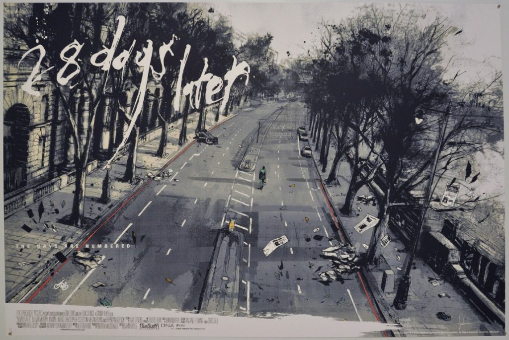 28 Days Later Screen Print Poster Jock