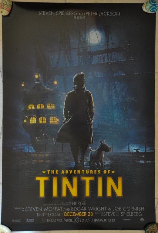 The Adventures of Tintin US One Sheet Poster