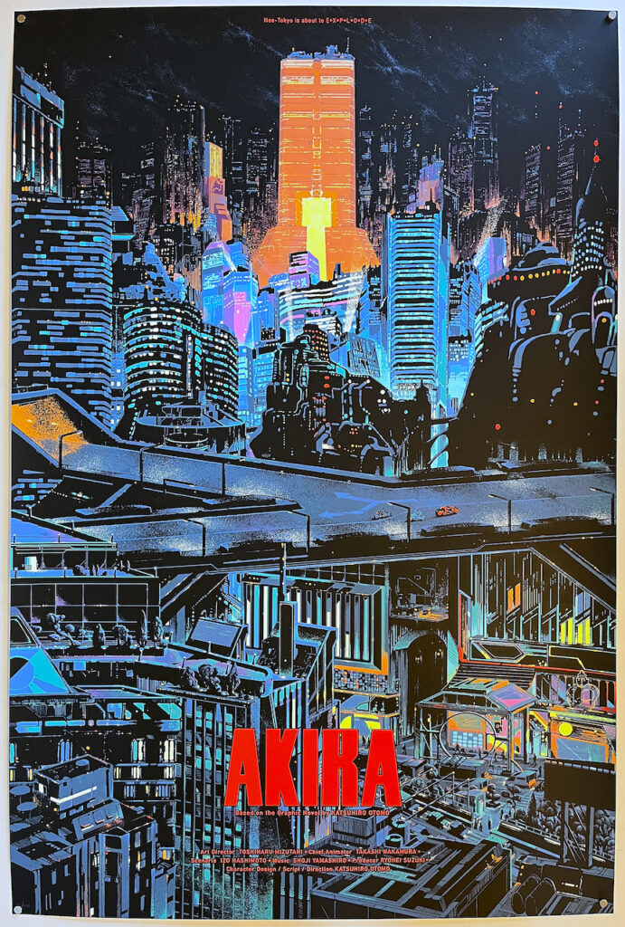 Akira Screen Print Poster Kilian Eng