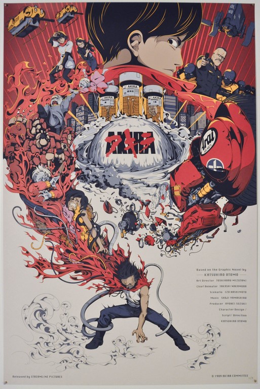 Akira Screen Print Poster