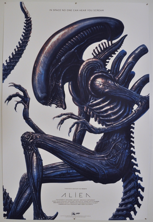 Alien Screen Print Poster Mondo