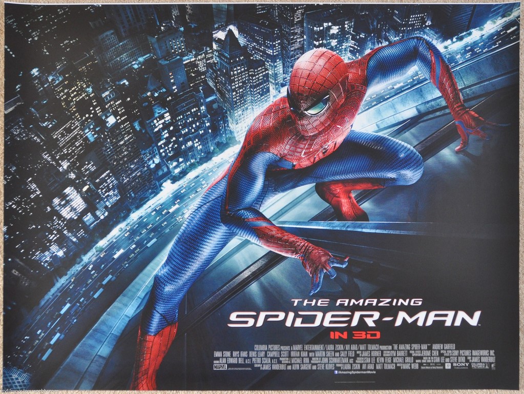 Amazing Spider-Man UK Quad Poster