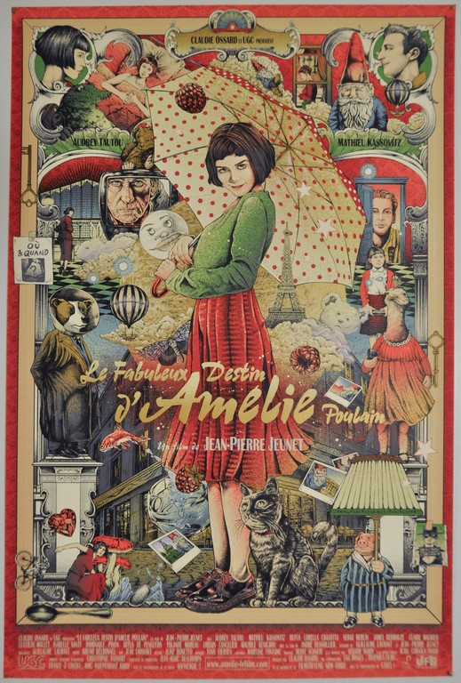Amelie Screen Print Poster Ise Ananphada