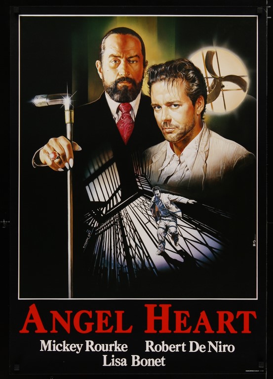 Angel Heart Italian One Sheet Poster