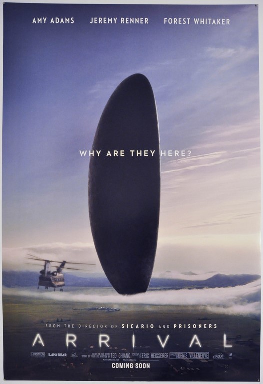 Arrival UK One Sheet Poster