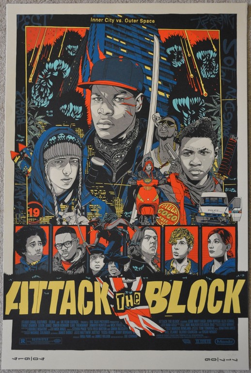 Attack the Block Screen Print Poster