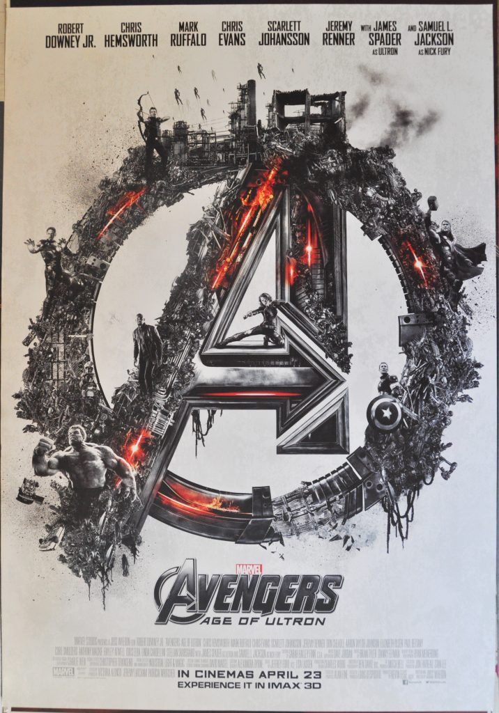 Avengers: Age of Ultron Bus Stop Poster