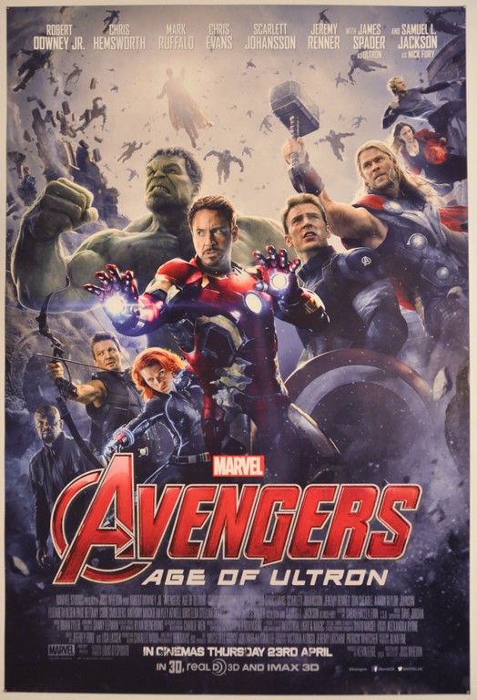 Avengers: Age of Ultron UK One Sheet Poster