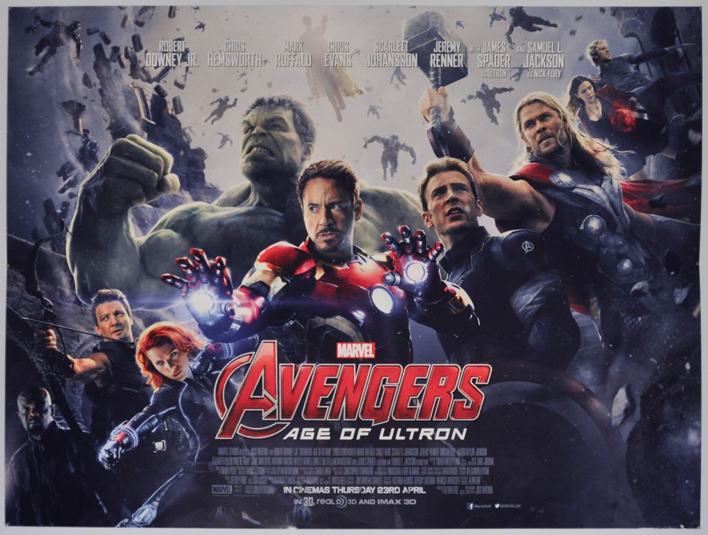 Avengers: Age of Ultron UK Quad Poster