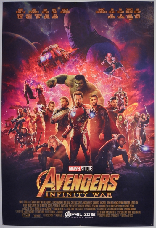 Avengers: Infinity War International One Sheet Poster