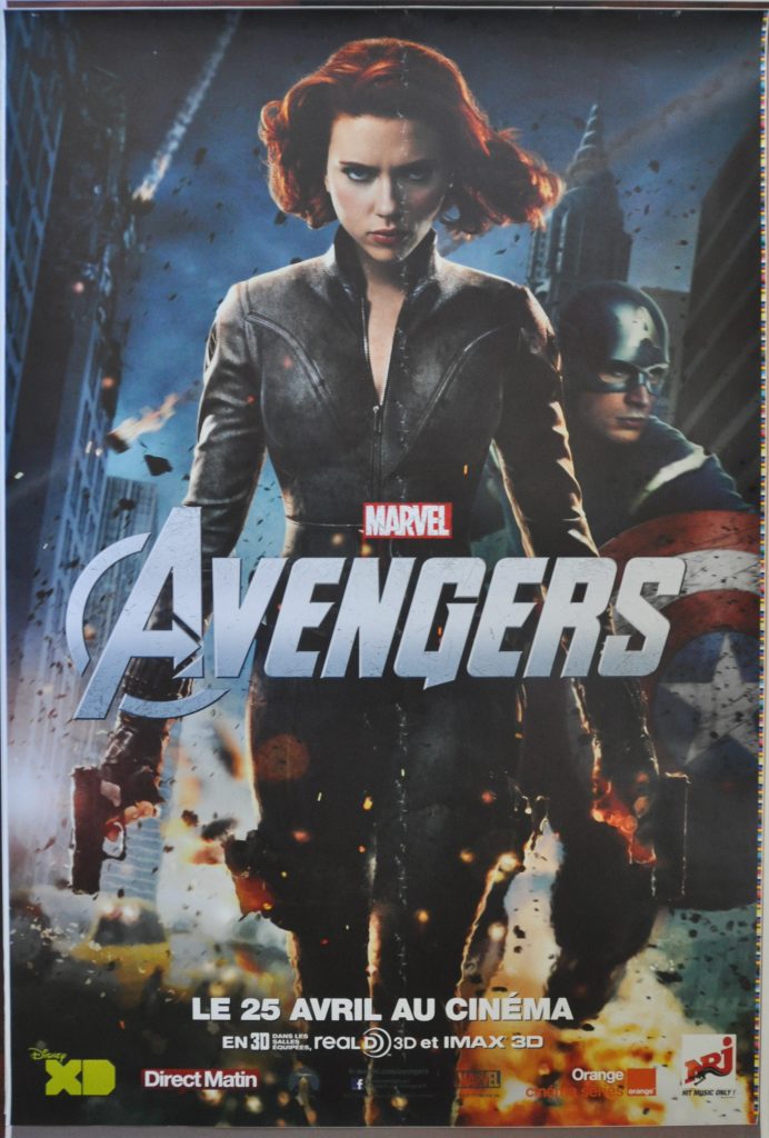 Avengers, The Bus Stop Shelter Poster