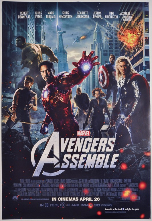 Avengers, The UK One Sheet Poster