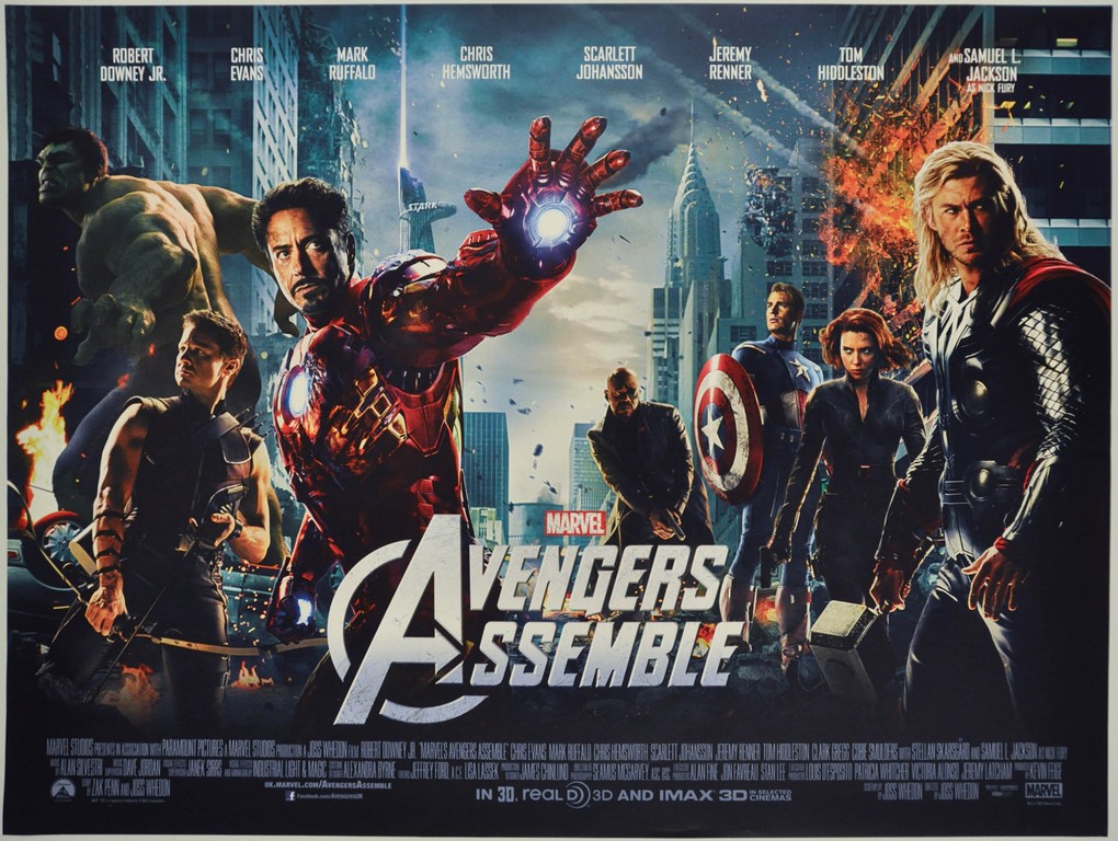 Avengers, The UK Quad Poster