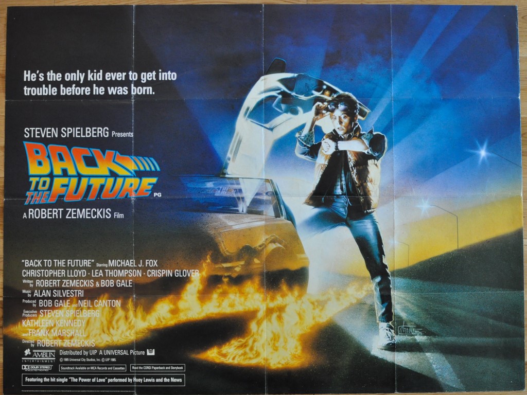 Back to the Future UK Quad Poster