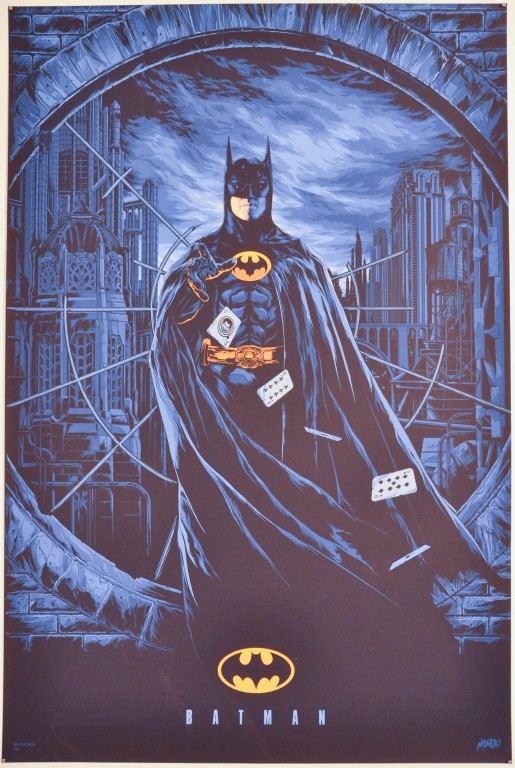 Batman Screen Print Poster Mondo Ken Taylor