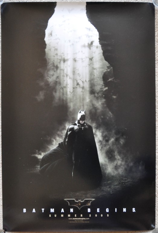 Batman Begins US One Sheet Poster International