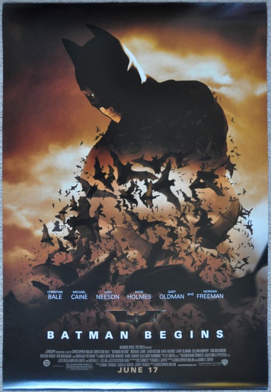 Batman Begins US One Sheet Poster