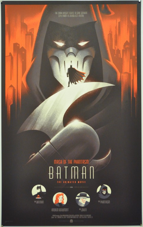 Batman: Mask of the Phantasm Screen Print Poster