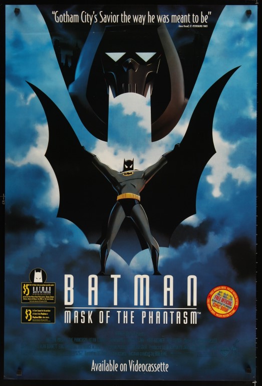 Batman: Mask of the Phantasm Video One Sheet Poster