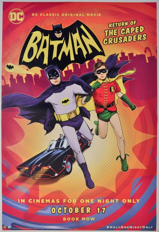 Batman and Robin UK One Sheet Poster