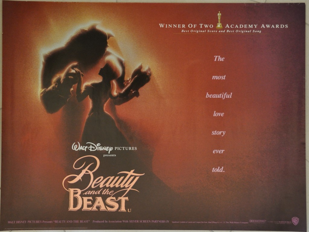 Beauty and the Beast UK Quad Poster