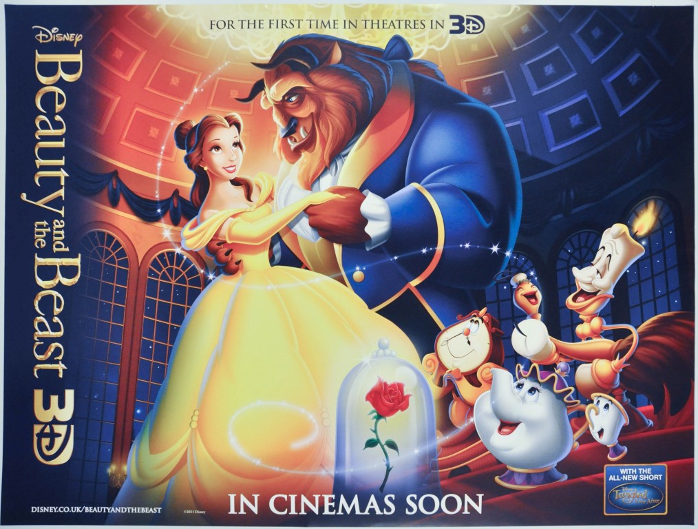 Beauty and the Beast UK Quad Poster