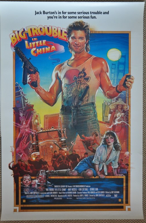 Big Trouble in Little China US One Sheet Poster