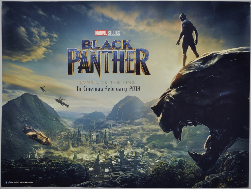 Black Panther UK Quad Poster