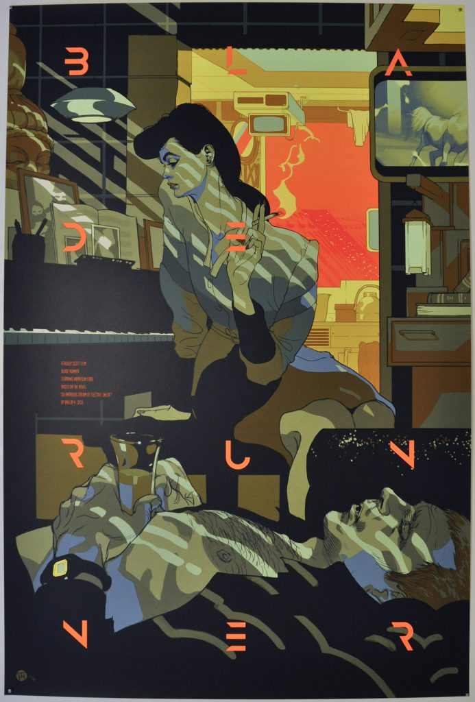 Blade Runner Screen Print Poster Tomer Hanuka