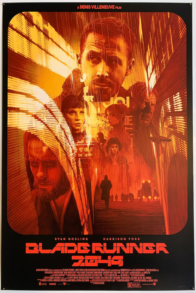 Blade Runner 2049 Screen Print Poster Gabz