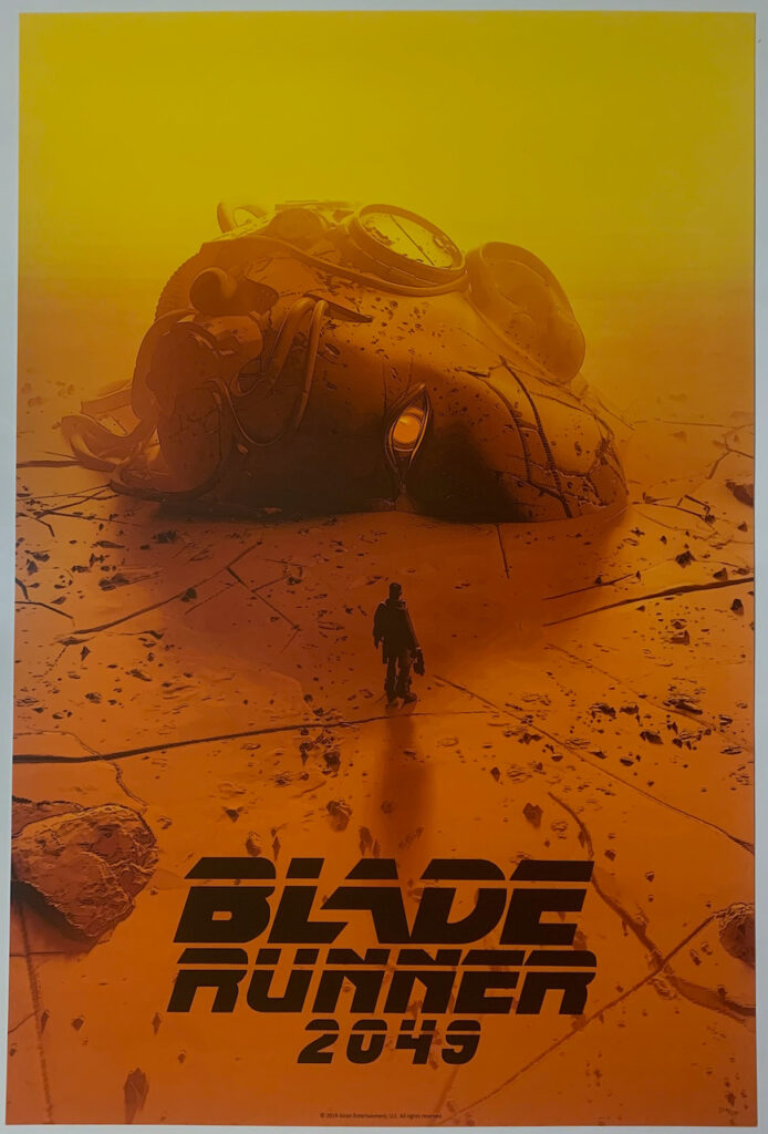 Blade Runner 2049 Screen Print Poster Mondo Pascal Blanche