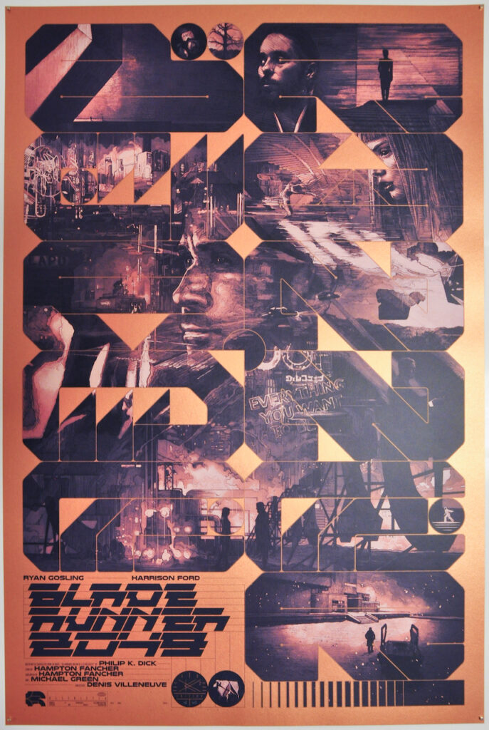 Blade Runner 2049 Screen Print Poster