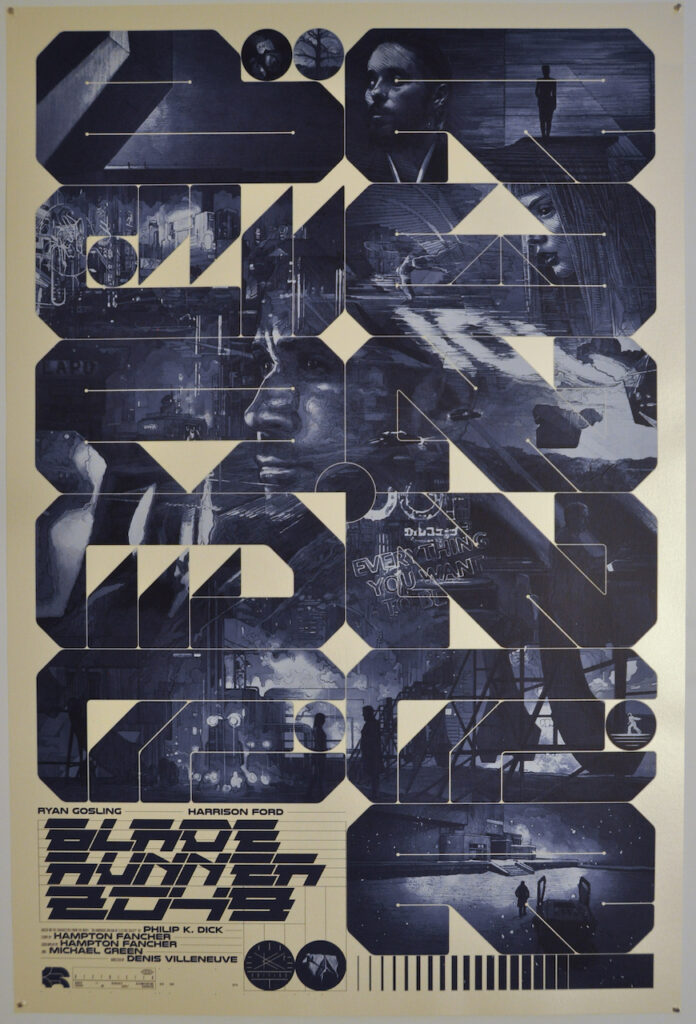 Blade Runner 2049 Screen Print Poster