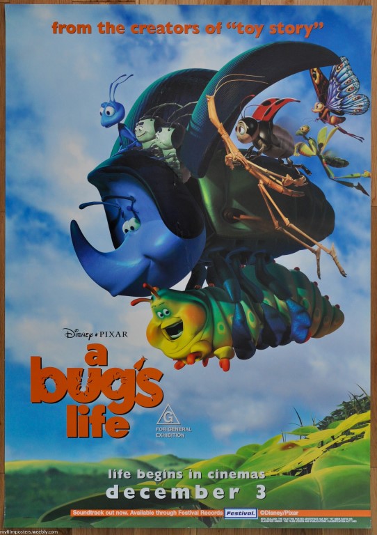 Bug's Life, A Australian One Sheet Poster