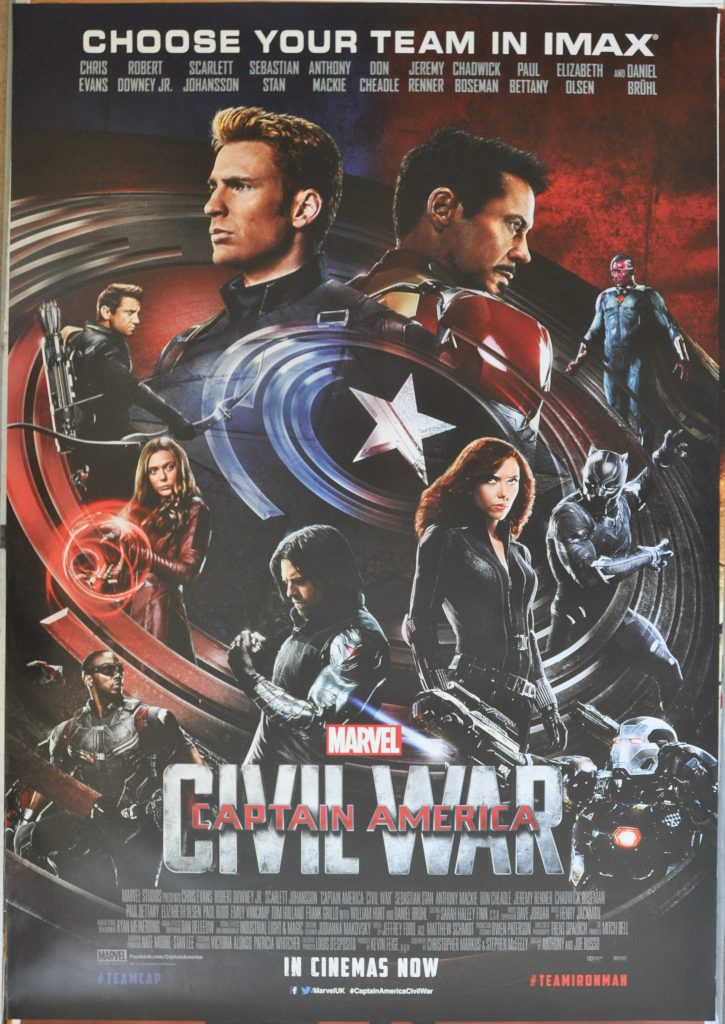 Captain America, Civil War UK One Sheet Poster