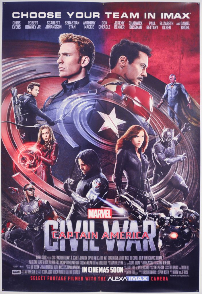 Captain America, Civil War Intl One Sheet Poster