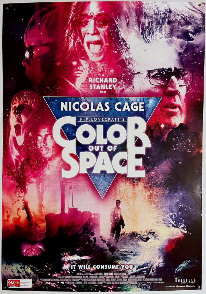 Color Out of Space Australian One Sheet Poster