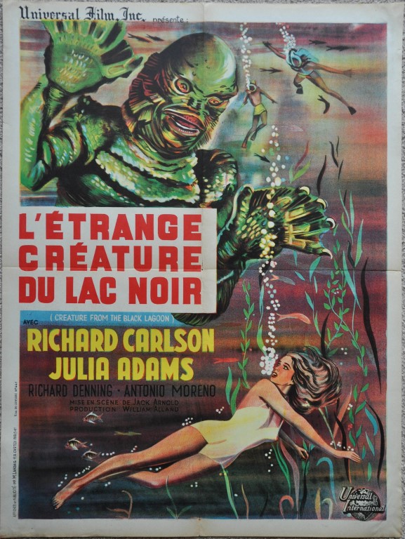 Creature from the Black Lagoon French Medium Poster