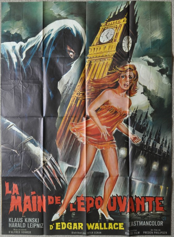 Creature with the Blue Hand French Grande Poster