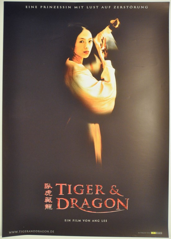 Crouching Tiger, Hidden Dragon German A1 Poster