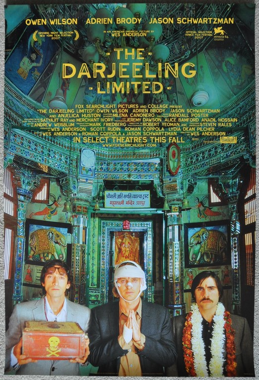 Darjeeling Limited, The US One Sheet Poster