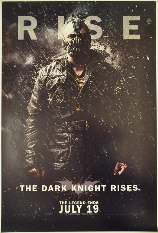 Dark Knight Rises, The International One Sheet Poster