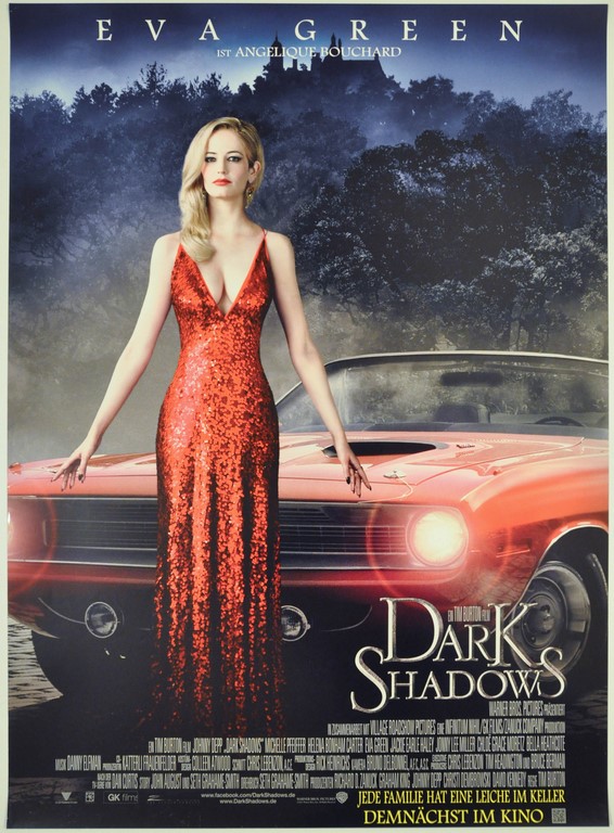 Dark Shadows German A1 Poster