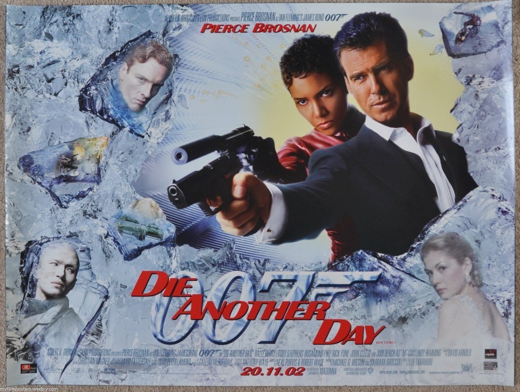 Die Another Day UK Quad Poster