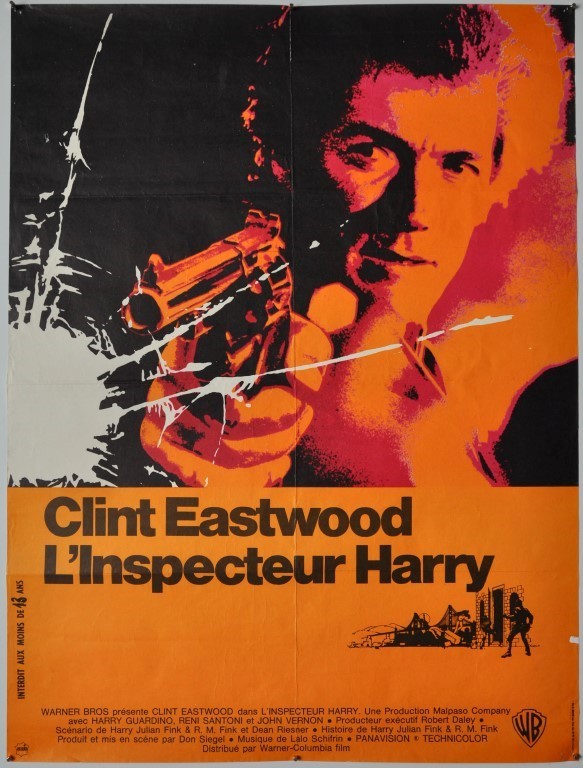 Dirty Harry French Medium Poster
