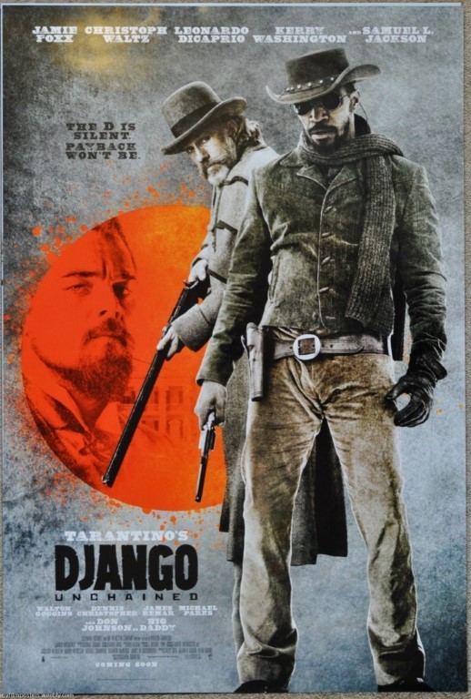 Django Unchained International One Sheet Poster